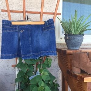 💜Anchor Blue Denim Skirt